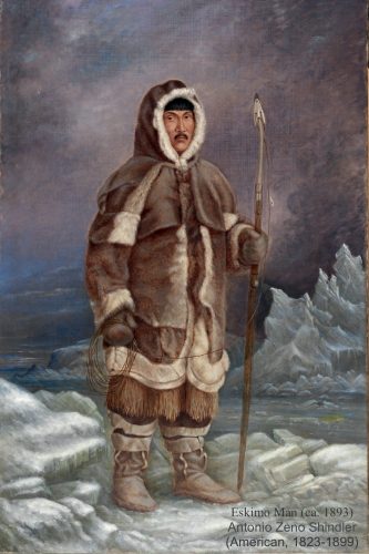 Eskimo Man (ca. 1893) Antonio Zeno Shindler (American, 1823-1899)